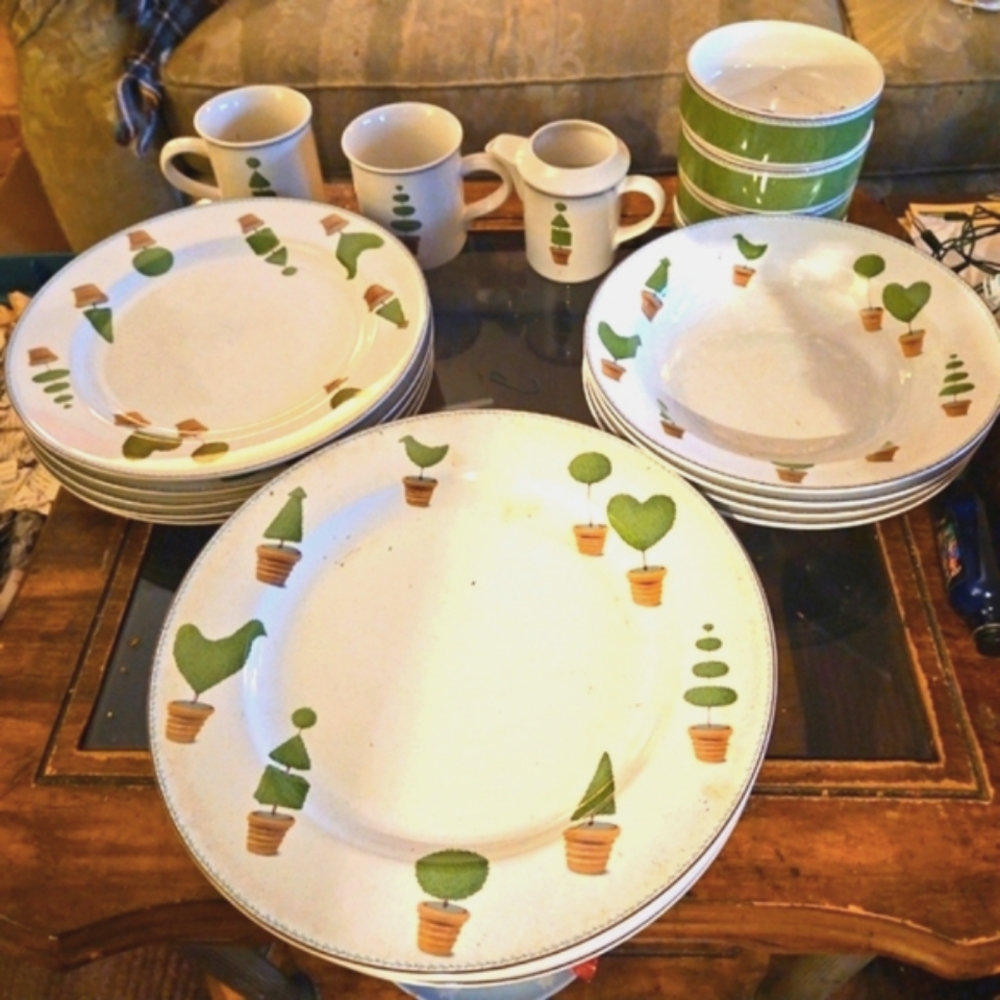 ×19 Set Chinz SET Studio Nova CHATEAU GARDEN Topiary Trees XTRASHIP